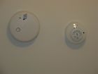 Mains smoke detectors for both flat and entire building