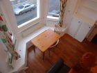 Dining area in bay window